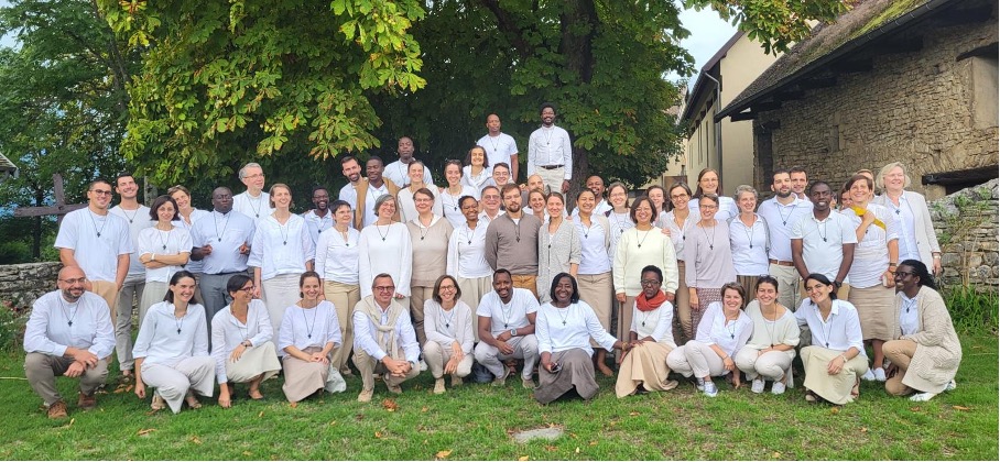 Semana de formação de todos os estudantes da Comunidade na Europa, foi na França, nesse mês de setembro